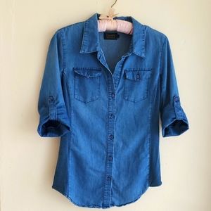 Blue Denin Blouse